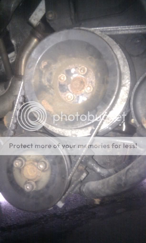 Power Steering Belt replacement (1.9td) Idiots Guide with pictures